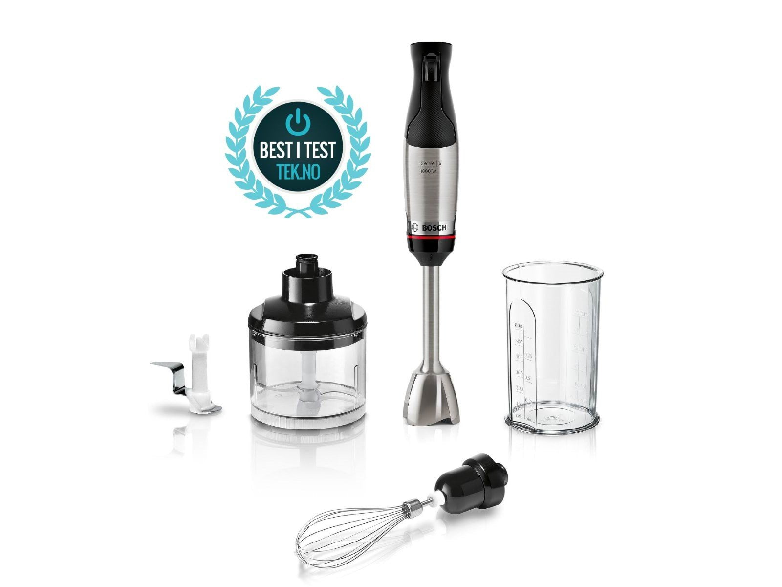 Bosch Stabmixer ErgoMaster Serie 6 MSM6M622 incl. chopper and whisk - 1000 W