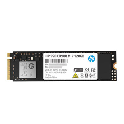 HP SSD 120GB        M.2    PCI-e NVMe EX900 retail