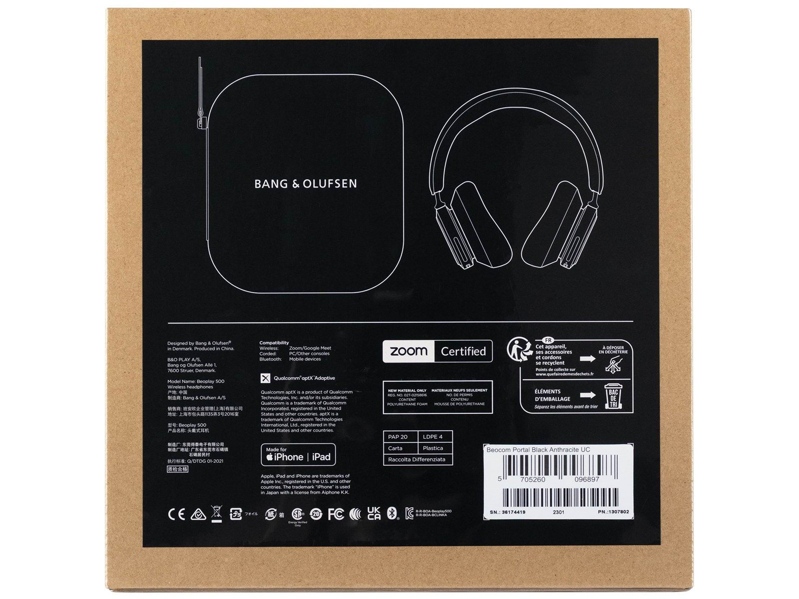 Bang & Olufsen Beoplay Portal UC - Black