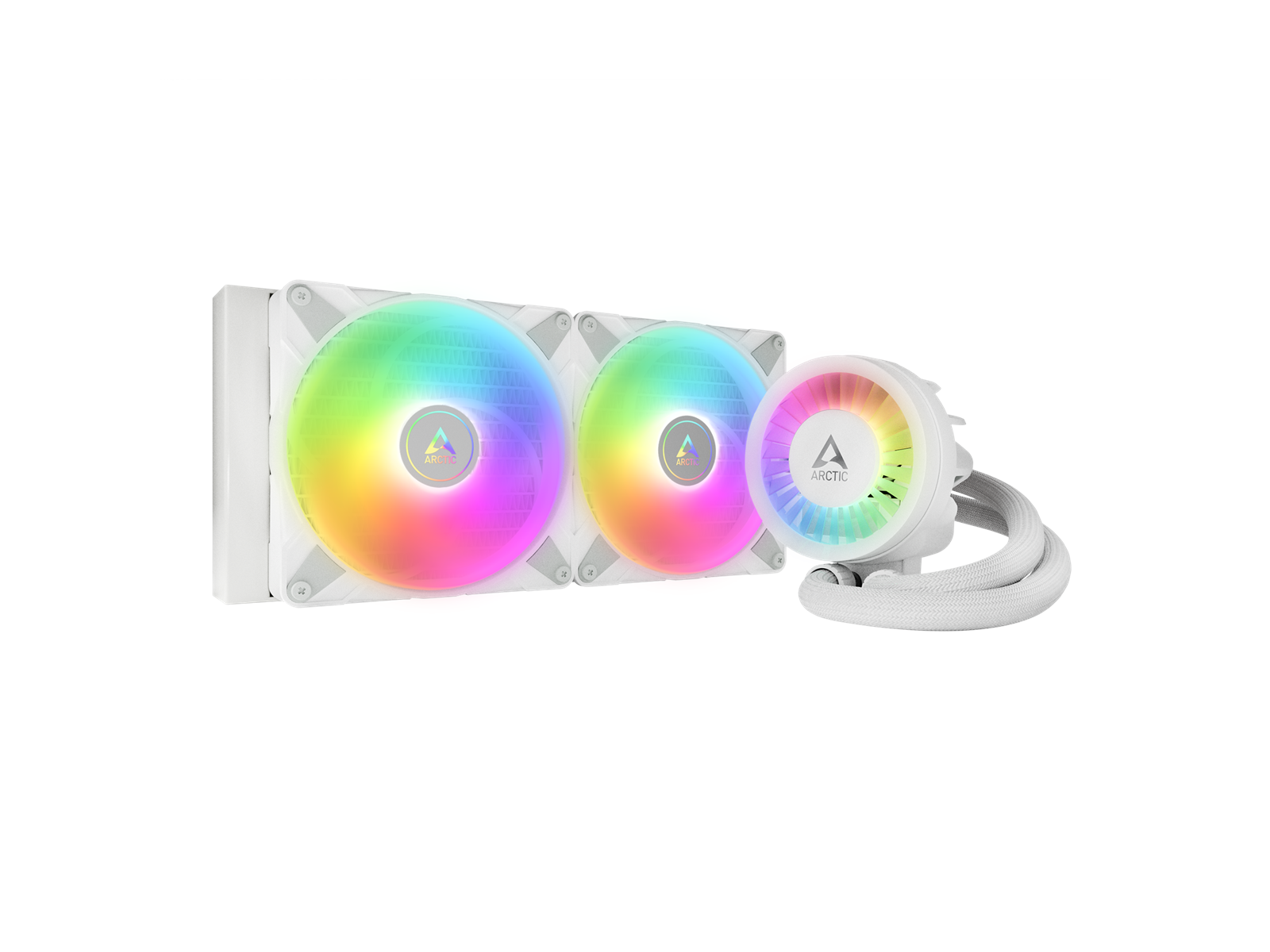 Arctic Liquid Freezer III 280 A-RGB - White - CPU-Wasserkühlung - Max 23 dBA