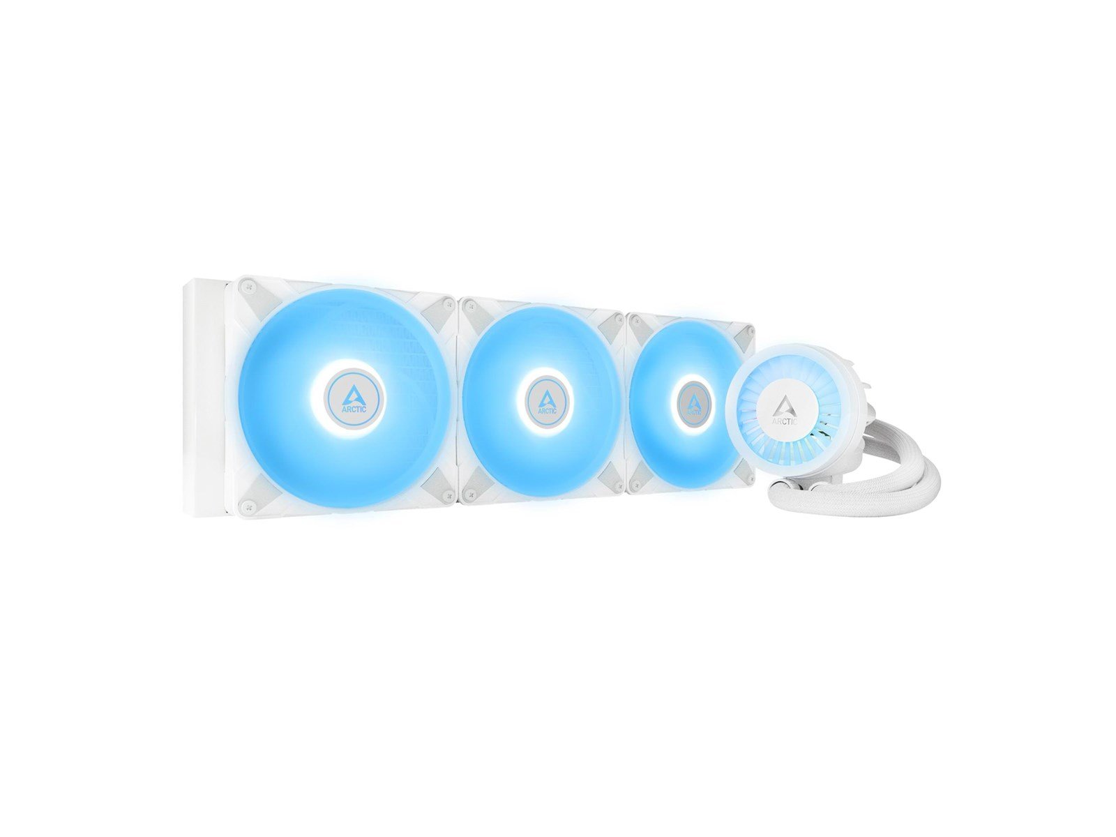 Arctic Liquid Freezer III 420 A-RGB - White - CPU-Wasserkühlung - Max 23 dBA