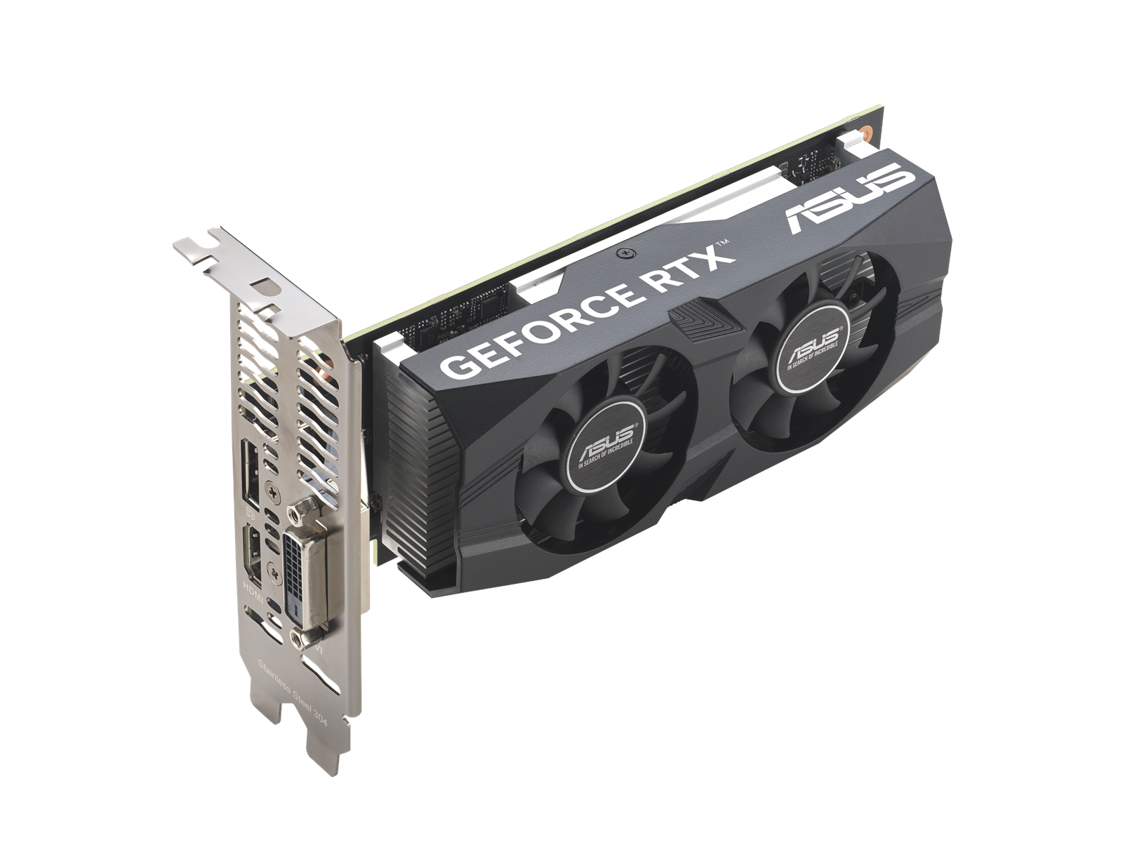 ASUS GeForce RTX 3050 Low Profile OC - 6GB GDDR6 RAM - Grafikkarte