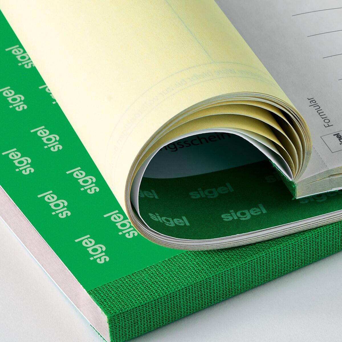 sigel Quittung für Kleinunternehmer ohne MwSt.-Ausweis - 2x30 Blatt