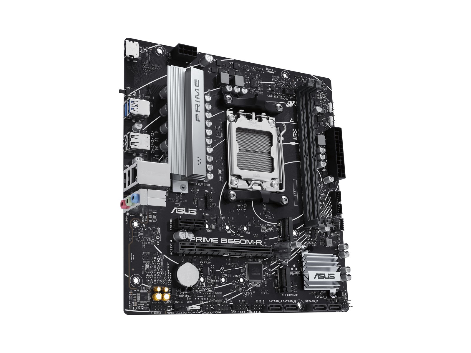 ASUS PRIME B650M-R Mainboard - AMD B650 - AMD AM5 socket - DDR5 RAM - Micro-ATX