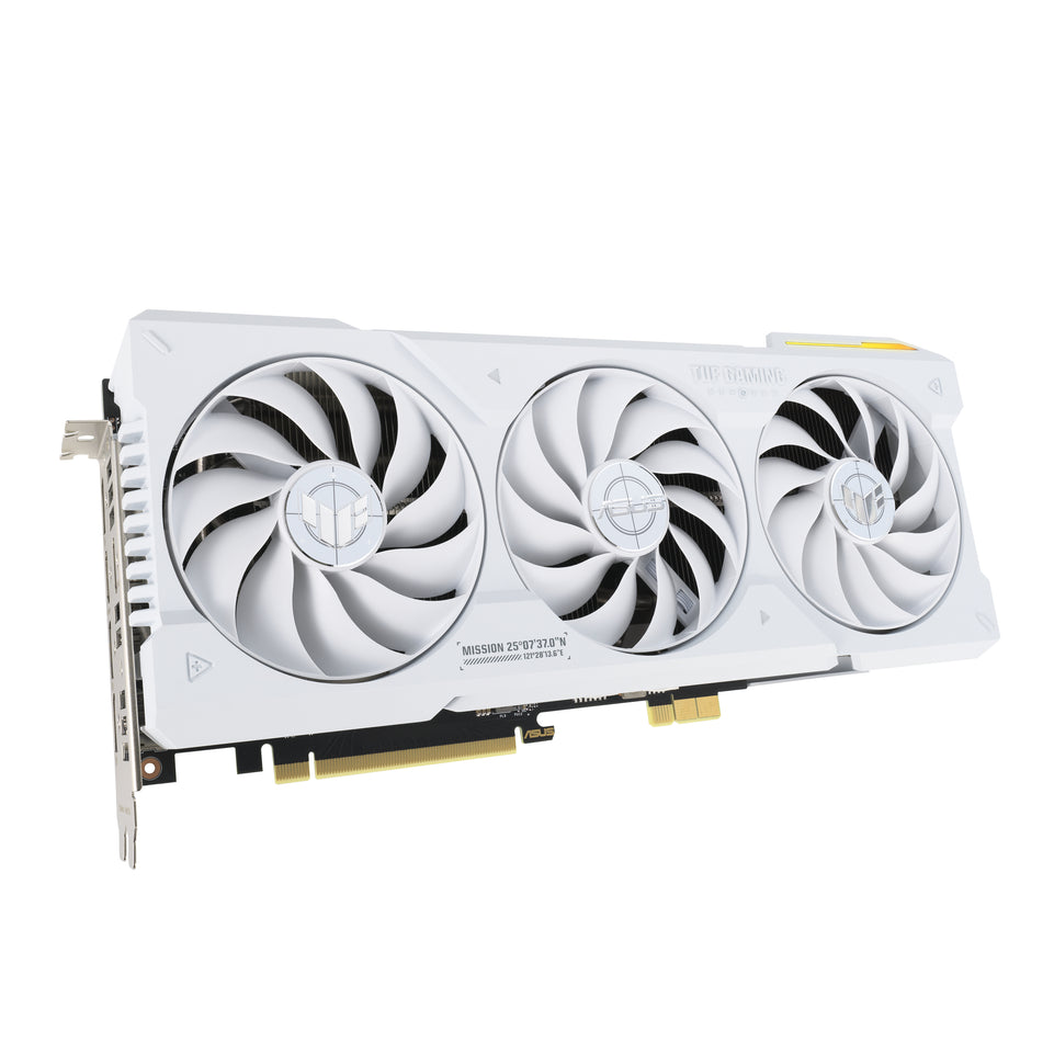 ASUS TUF-RTX4070TIS-O16G-BTF-WHITE 16GB GDDR6X HDMI DP