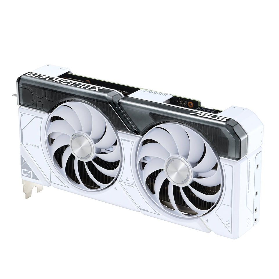 ASUS  DUAL-RTX4070-O12G-WHITE 12GB GDDR6X HDMI DP