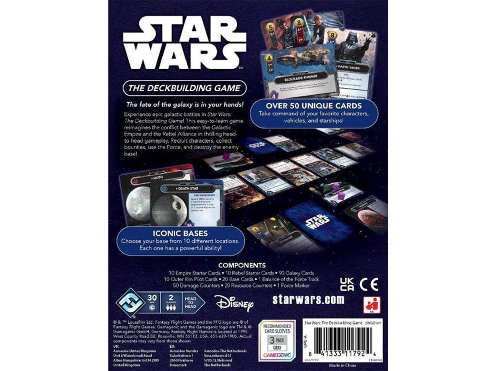 Asmodee Star Wars The Deck Building Game