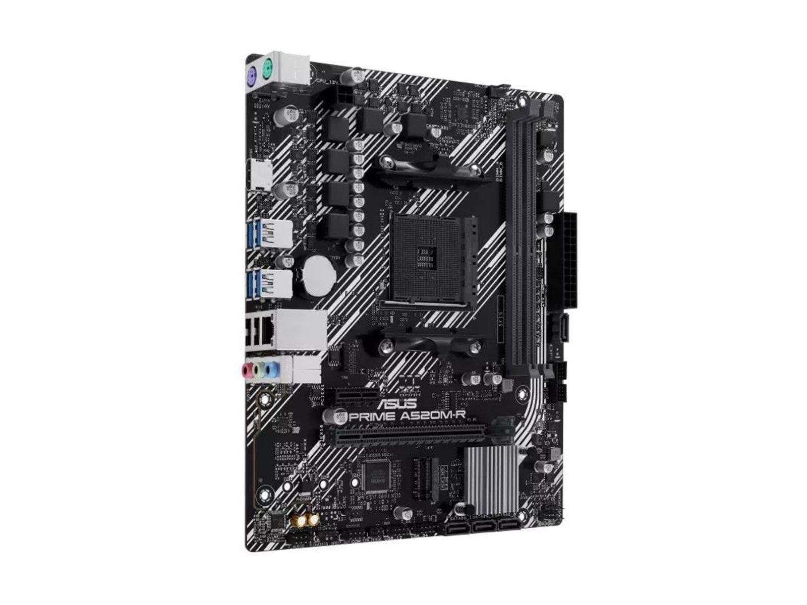 ASUS PRIME A520M-R Mainboard - AMD A520 - AMD AM4 socket - DDR4 RAM - Micro-ATX