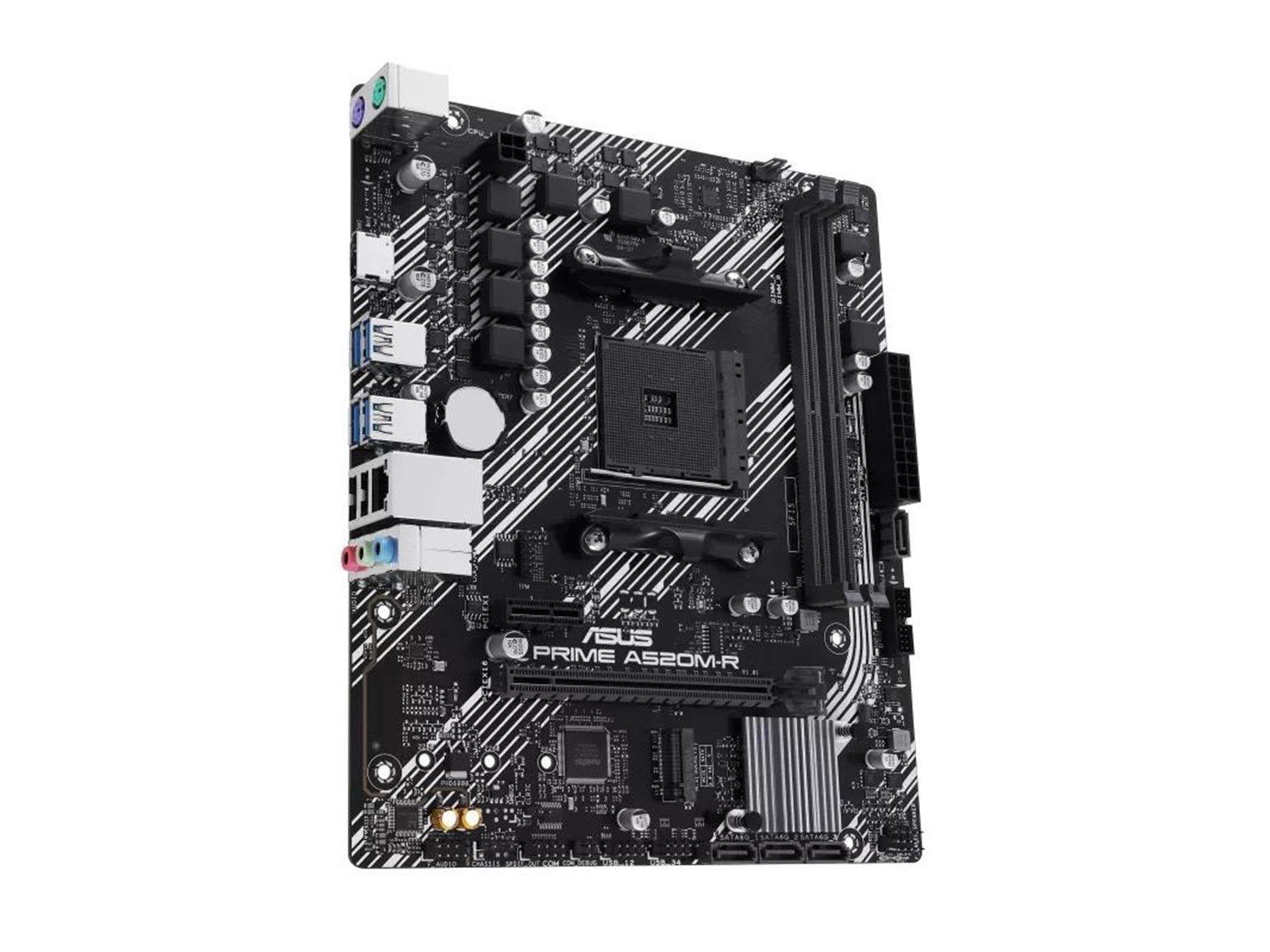 ASUS PRIME A520M-R Mainboard - AMD A520 - AMD AM4 socket - DDR4 RAM - Micro-ATX