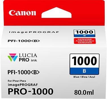 Canon Original PFI-1000B Druckerpatrone - blau (0555C001)