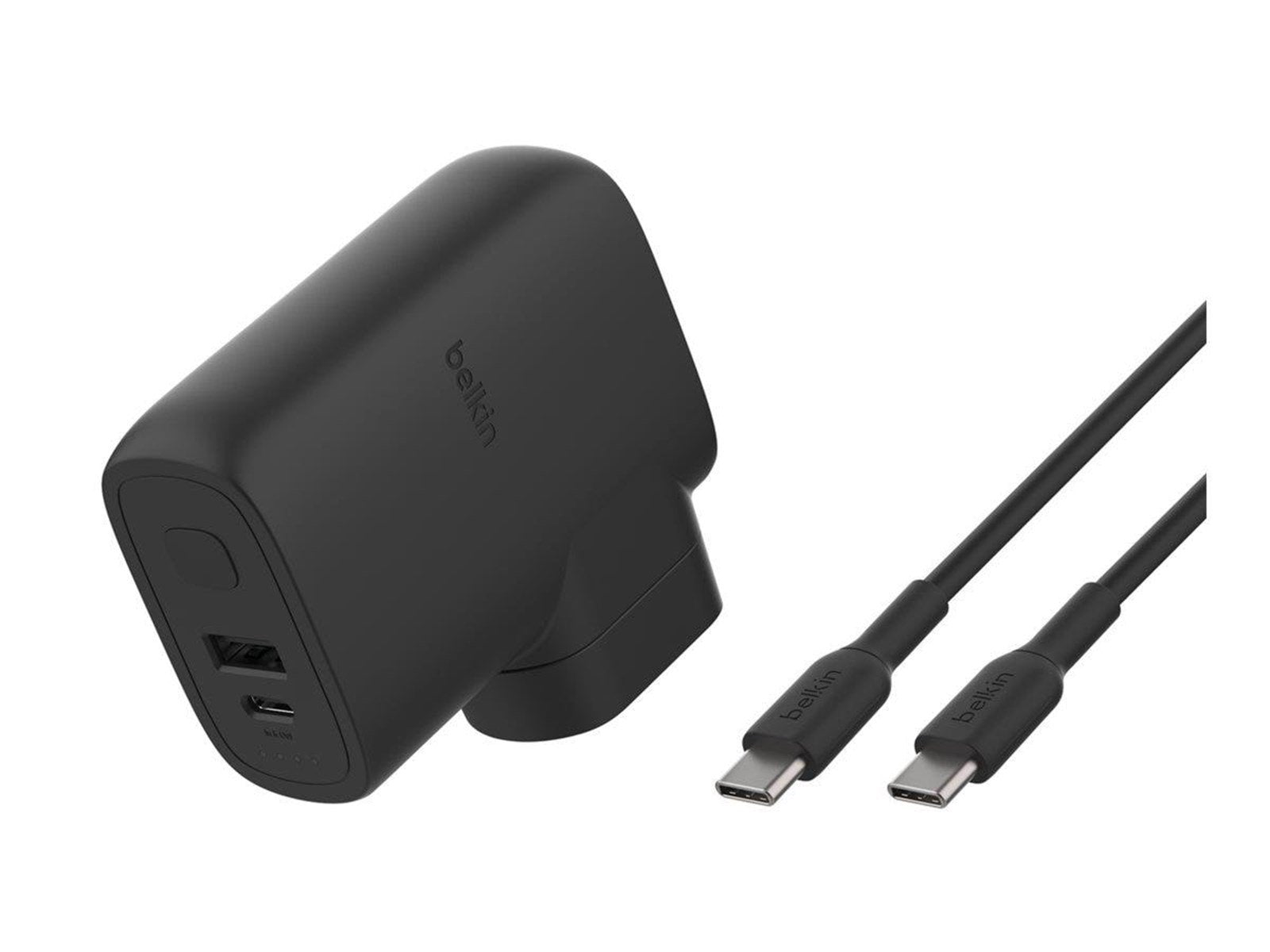 Belkin BoostCharge power bank / power adapter - USB 24 pin USB-C - 25 Watt Powerbank (Akku) - 5 Ah