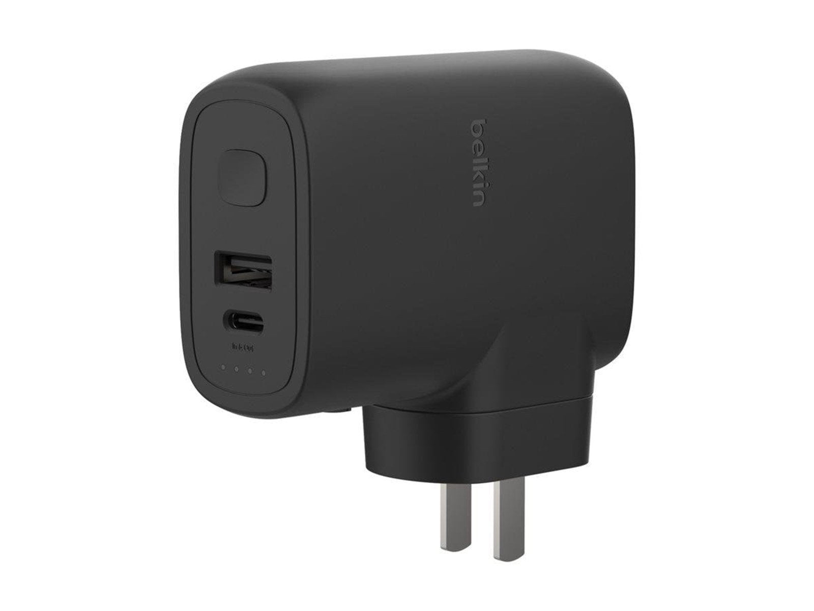 Belkin BoostCharge power bank / power adapter - USB 24 pin USB-C - 25 Watt Powerbank (Akku) - 5 Ah