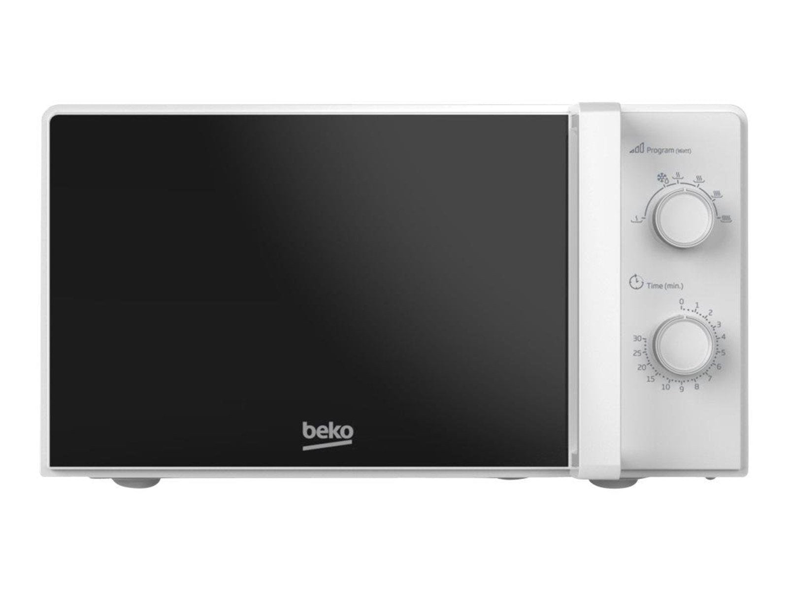 beko MOC20100WFB - microwave oven - freestanding - white