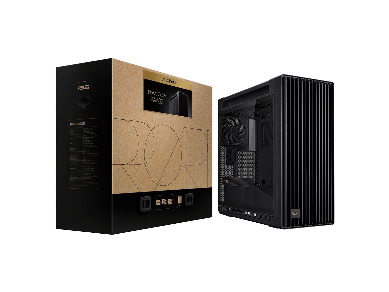 ASUS ProArt PA602 TG - Gehäuse - Fulltower - Schwarz