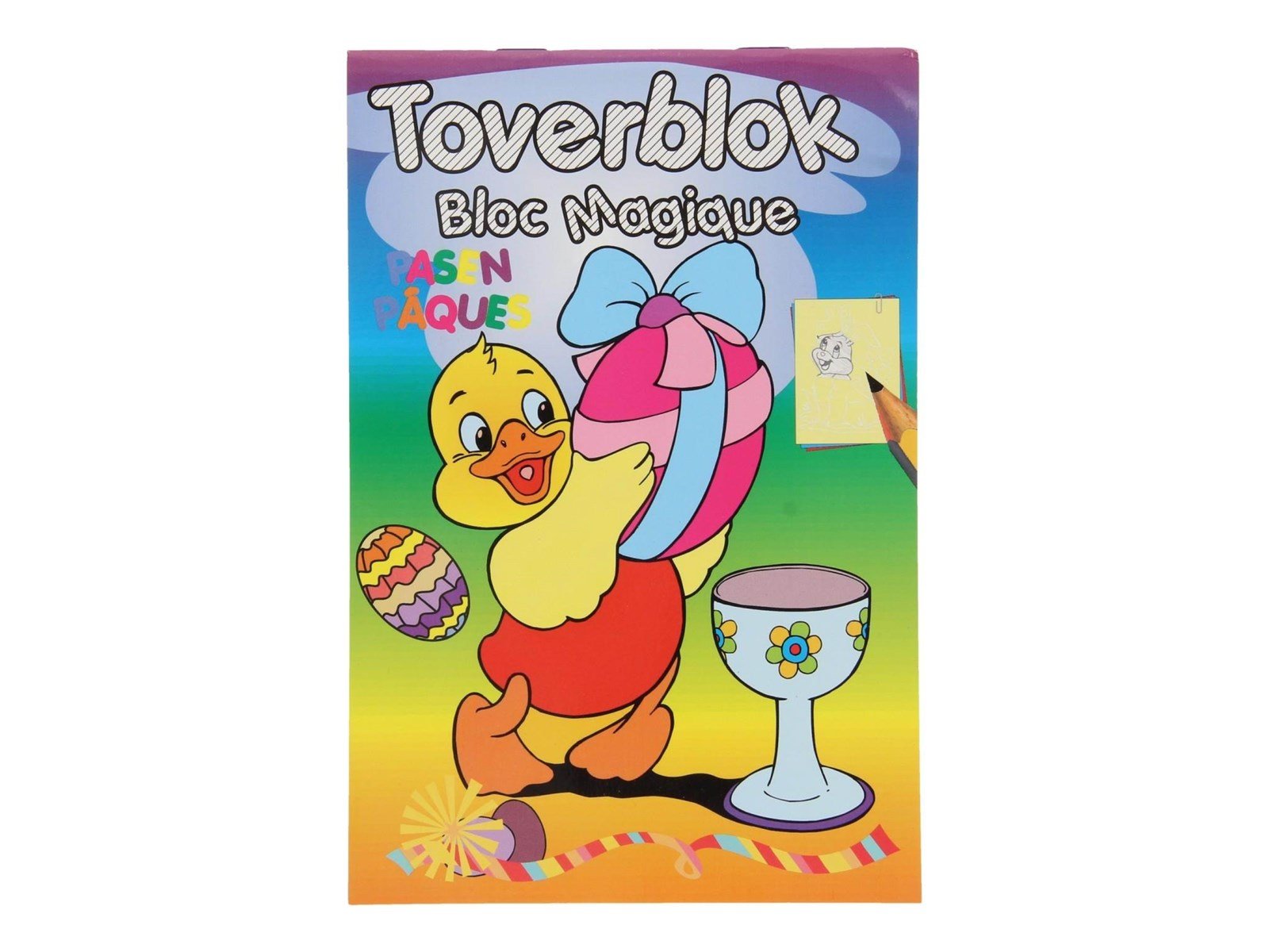 Boek Specials Nederland BV Magic Scratch Block Easter A5