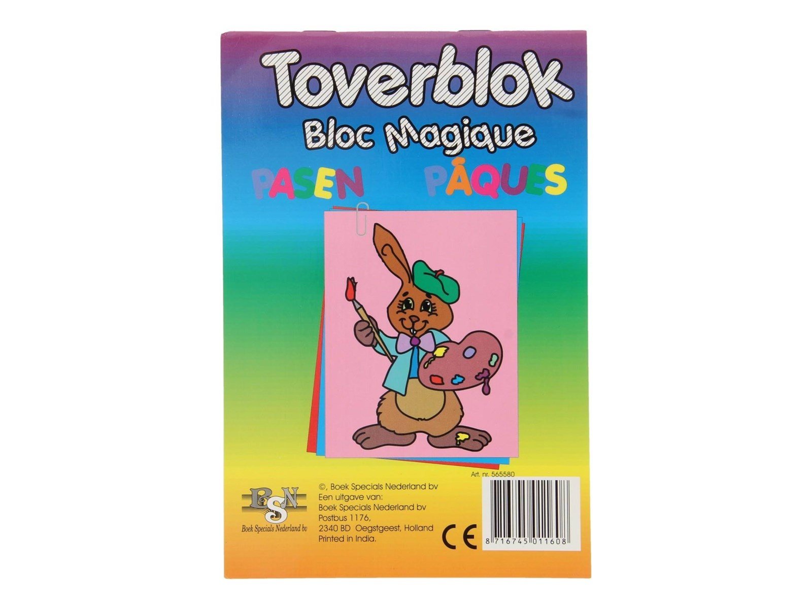 Boek Specials Nederland BV Magic Scratch Block Easter A5