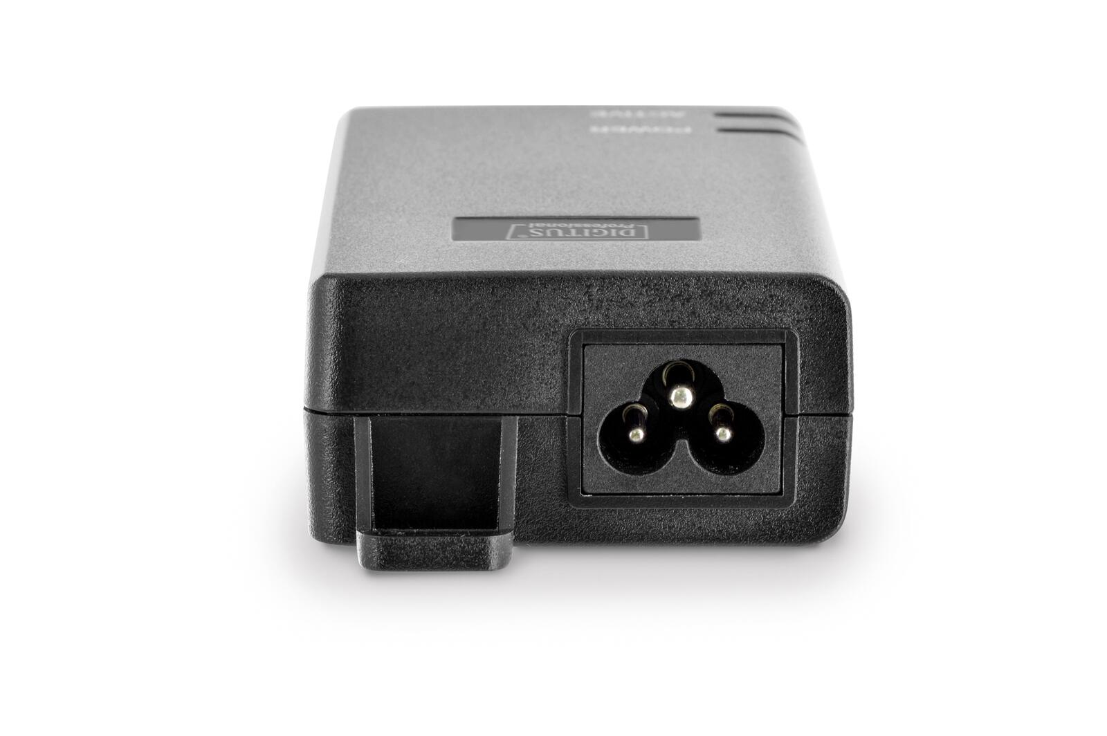DIGITUS Gigabit Ethernet PoE+ Injector 802.3at 30W