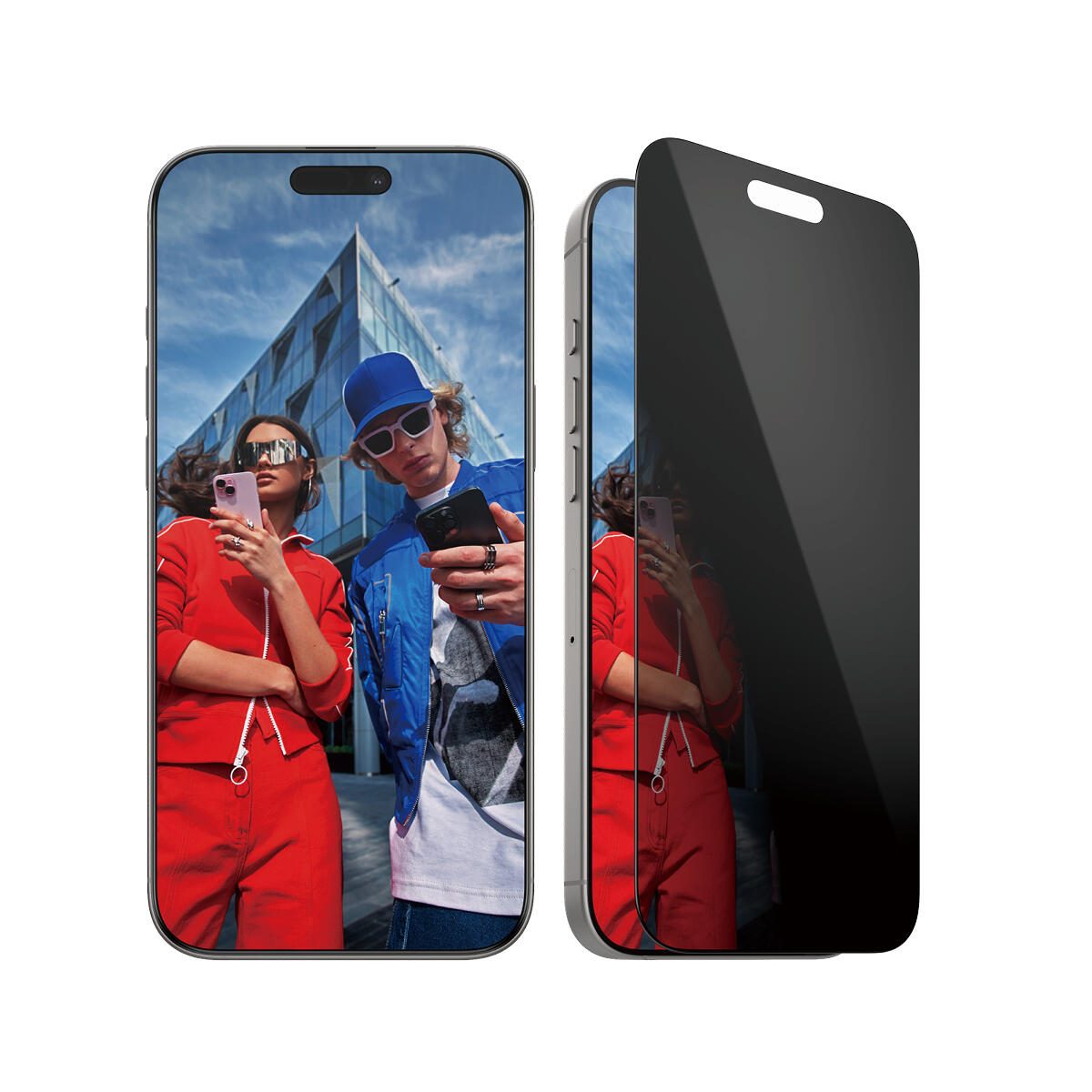 PanzerGlass® Privacy Displayschutz für iPhone 16 Pro Max - Ultra-Wide Fit