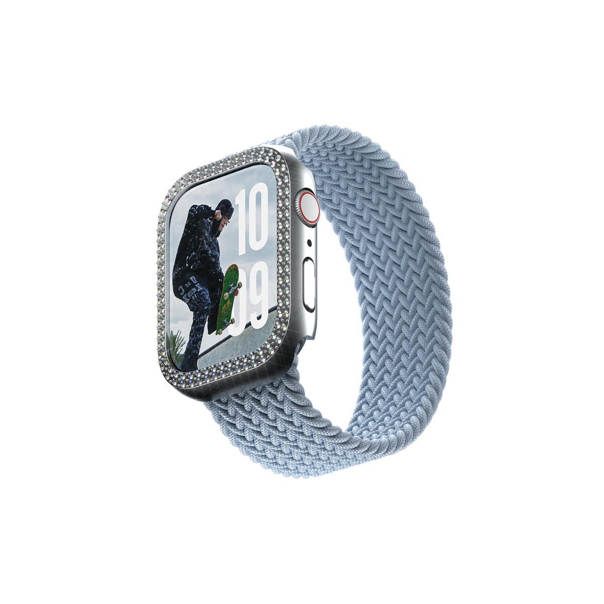 SAFE. by PanzerGlass® Displayschutz Bling Bumper Silber für Apple Watch Series 10 - 41mm