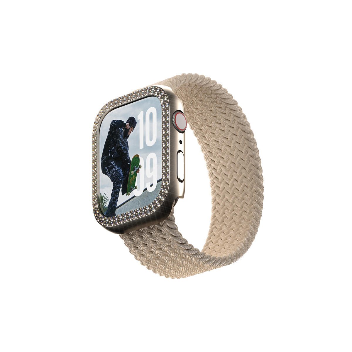 SAFE. by PanzerGlass® Displayschutz Bling Bumper Gold für Apple Watch Series 10 - 45mm