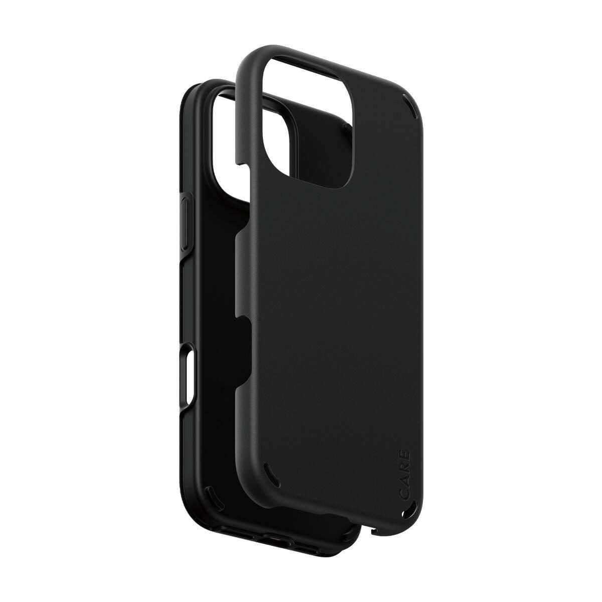 CARE by PanzerGlass® Feature Case Double Defense Schwarz für iPhone 16 Pro Max