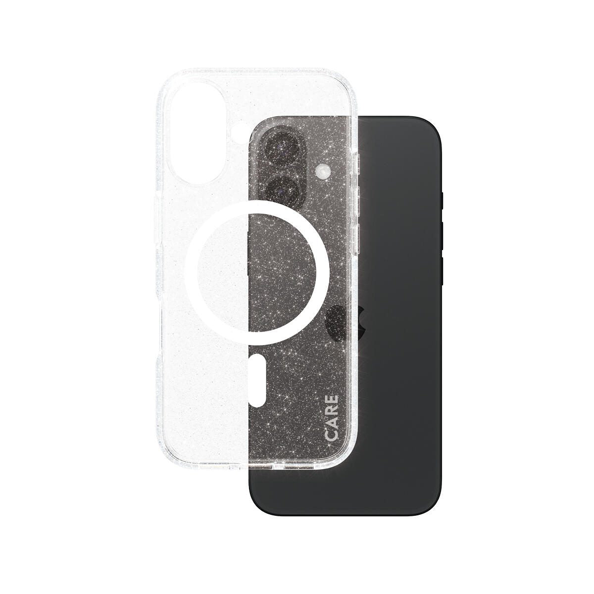 CARE by PanzerGlass® Flagship Case Urban Combat Star Lit Weiß MagSafe für iPhone 16