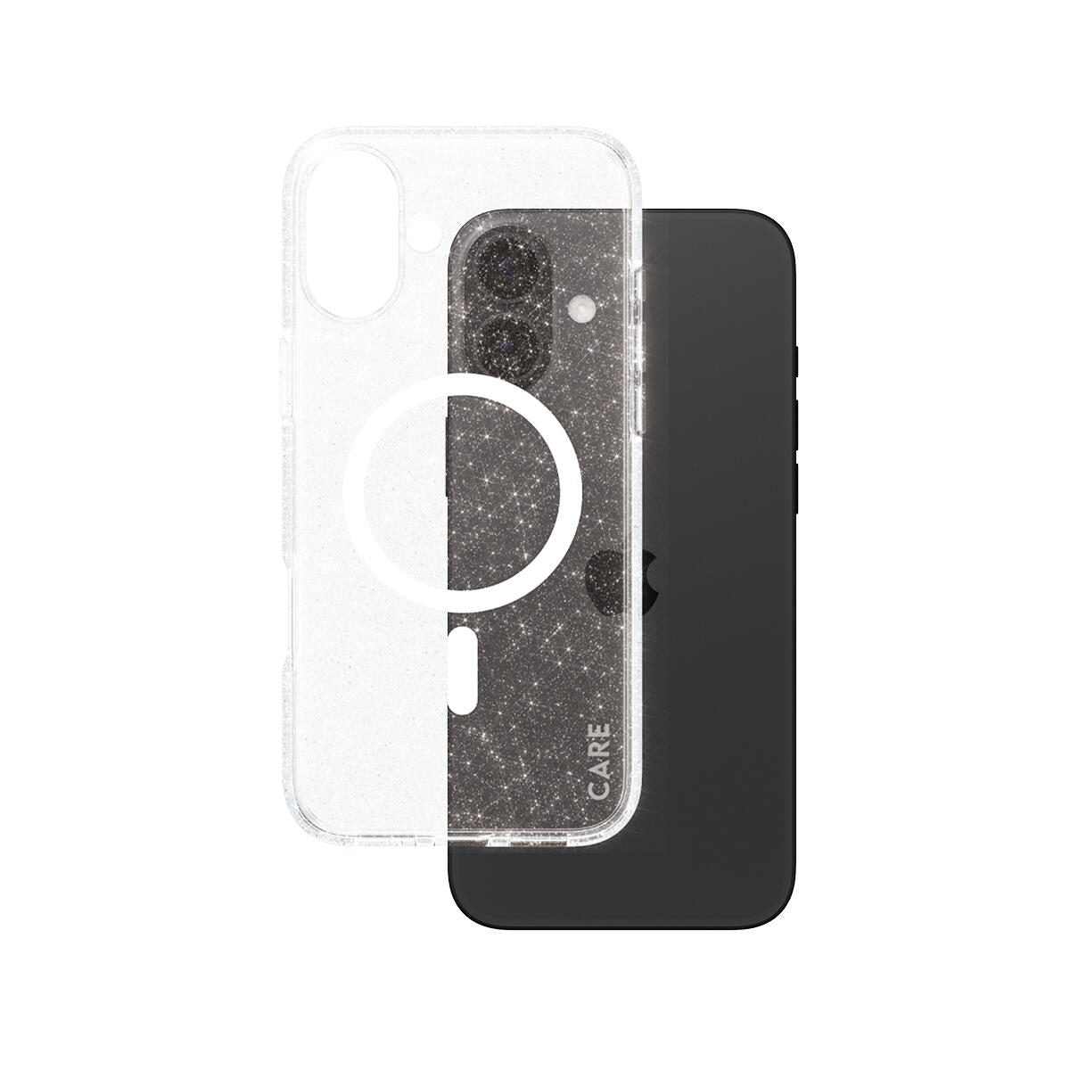 CARE by PanzerGlass® Flagship Case Urban Combat Star Lit Weiß MagSafe für iPhone 16 Plus