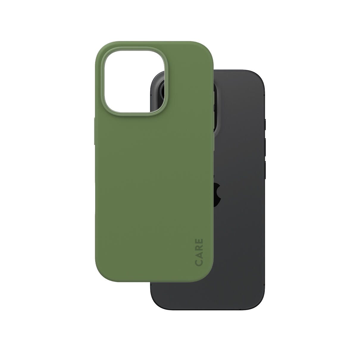 CARE by PanzerGlass® Fashionable Case Grün MagSafe für iPhone 16 Pro