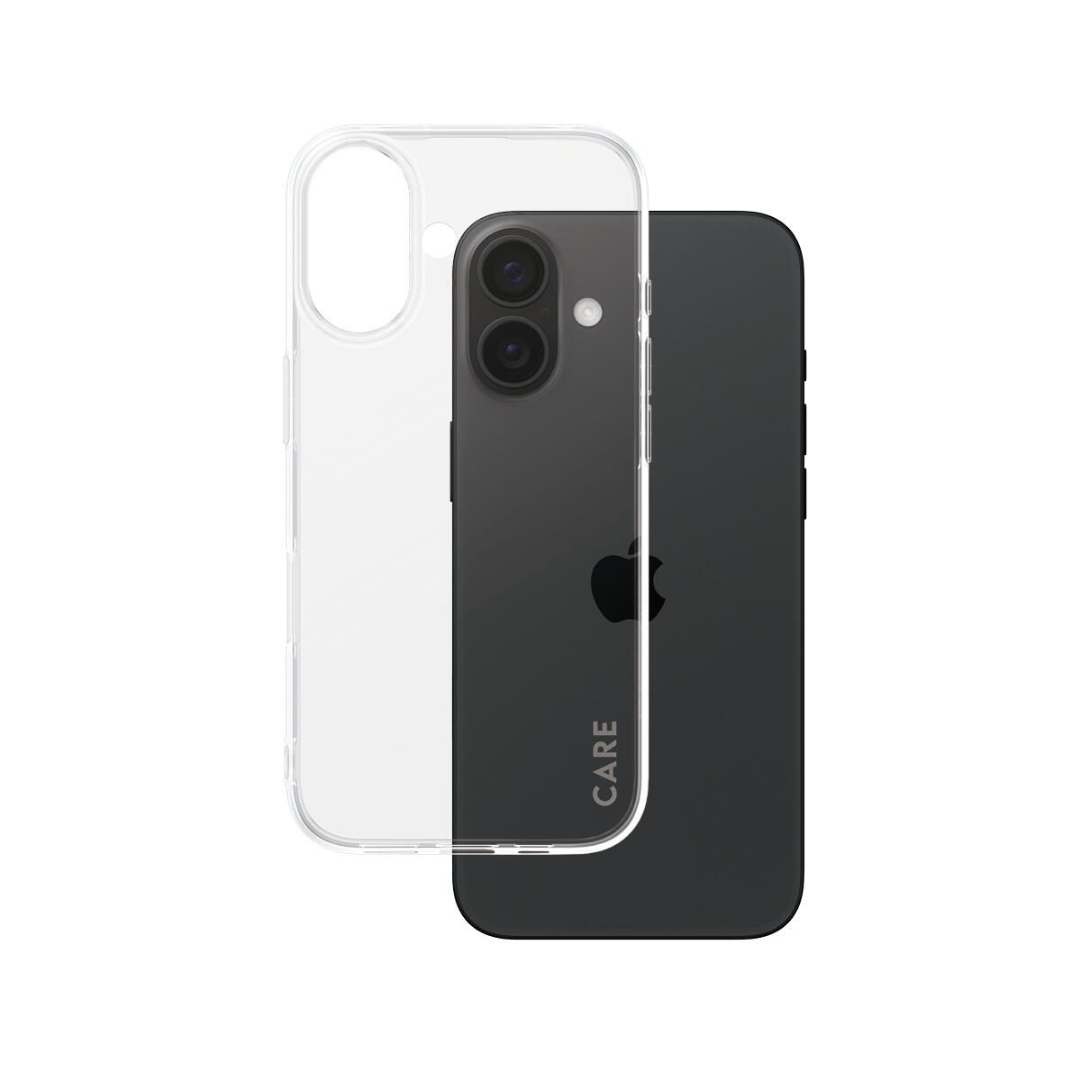 CARE by PanzerGlass® Fashionable Case Transparent X-Ray Soft Basic für iPhone 16