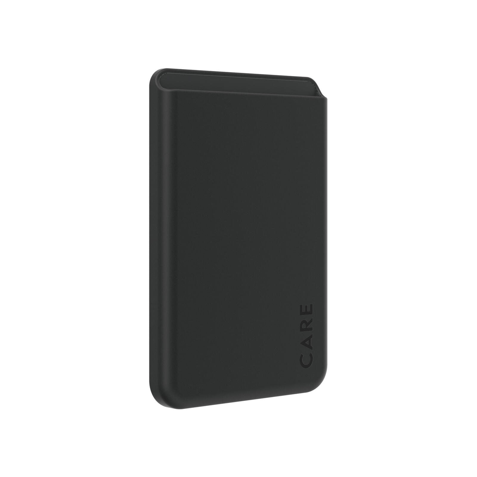 CARE by PanzerGlass® Fashionable Card Holder Schwarz für iPhone