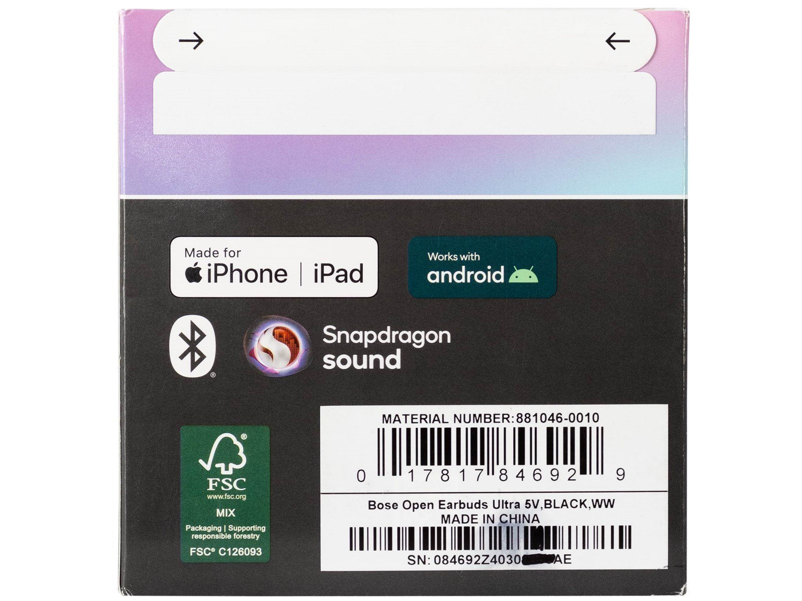 Bose Ultra Open Earbuds - Black