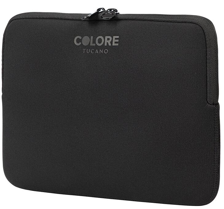 Tucano Colore Neoprenhülle für Notebook 12' und Apple MacBook Air/Pro 13' - Schwarz