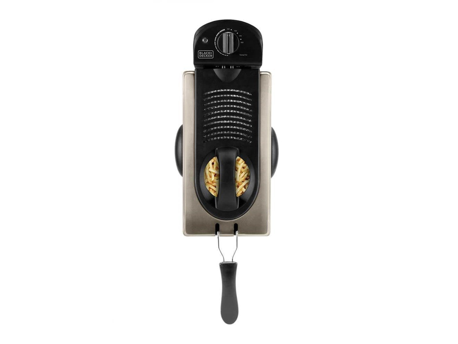 Black & Decker Deep Fryer 3L Brushed