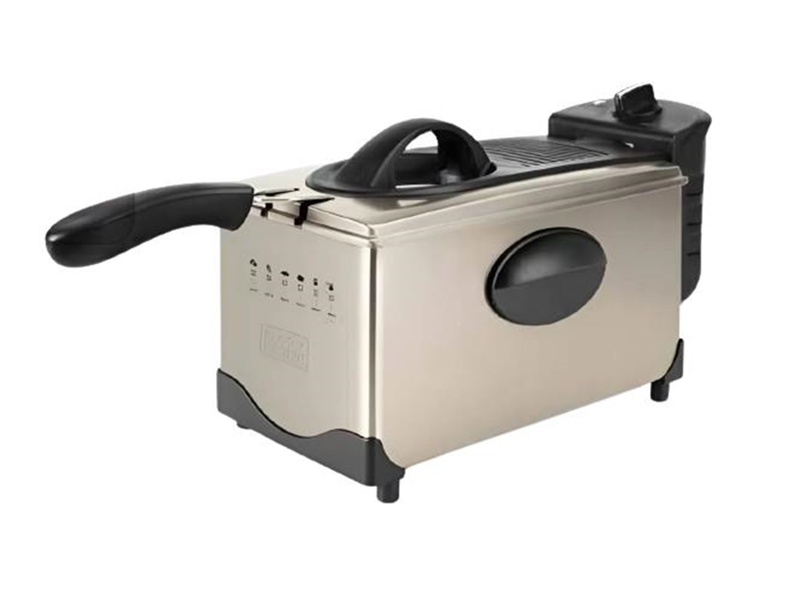 Black & Decker Deep Fryer 3L Brushed