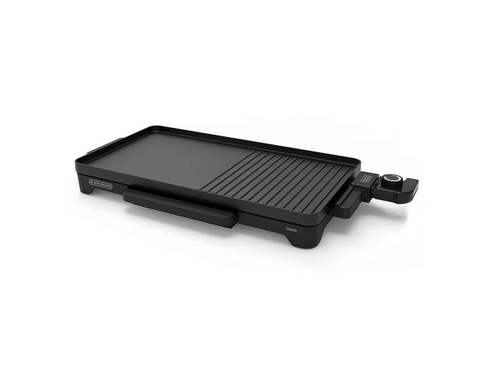 Black & Decker Griddle Flat 2200W Black