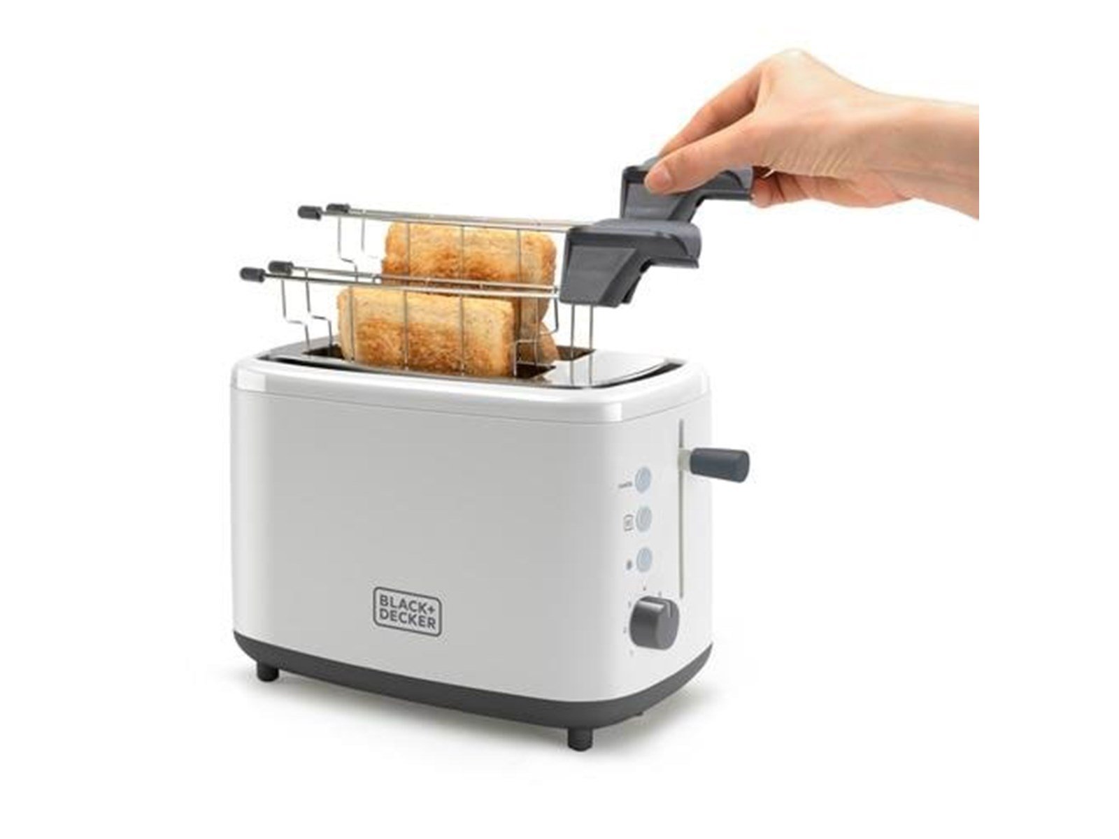 Black & Decker Toaster Toaster 2-Slice White