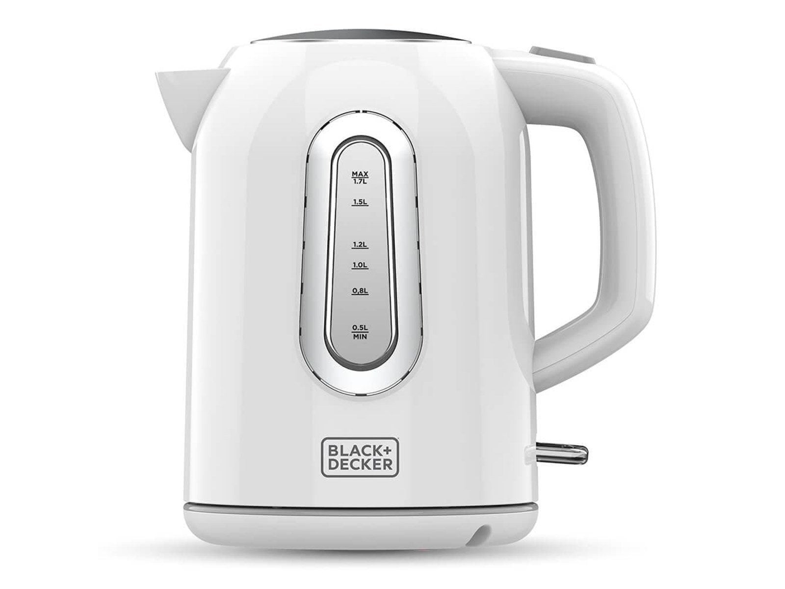 Black & Decker Wasserkocher Kettle 1.7L White - Weiß - 2200 W