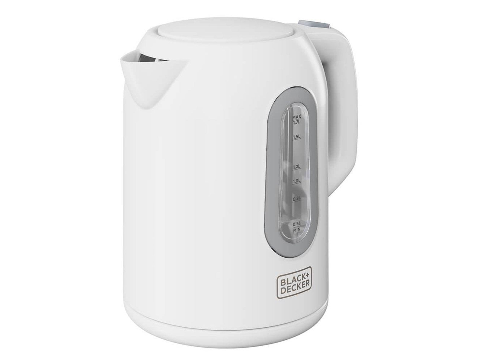 Black & Decker Wasserkocher Kettle 1.7L White - Weiß - 2200 W