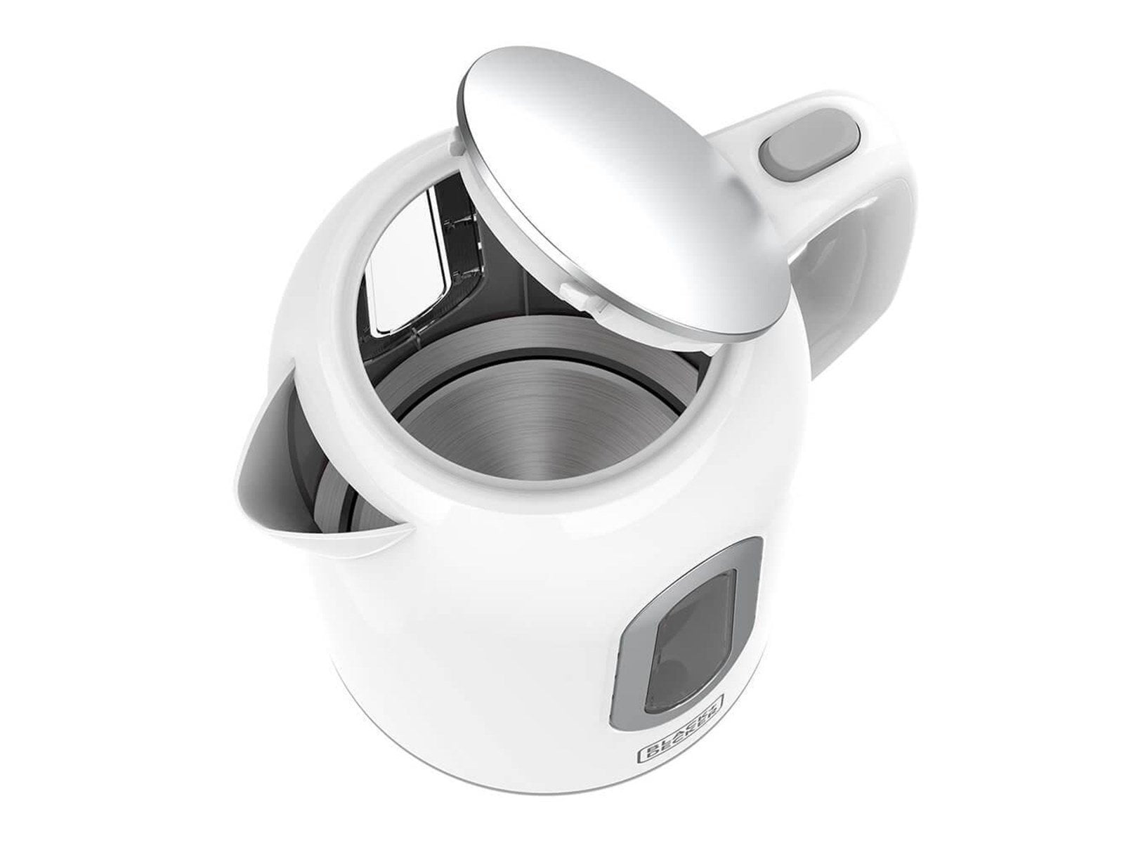 Black & Decker Wasserkocher Kettle 1.7L White - Weiß - 2200 W