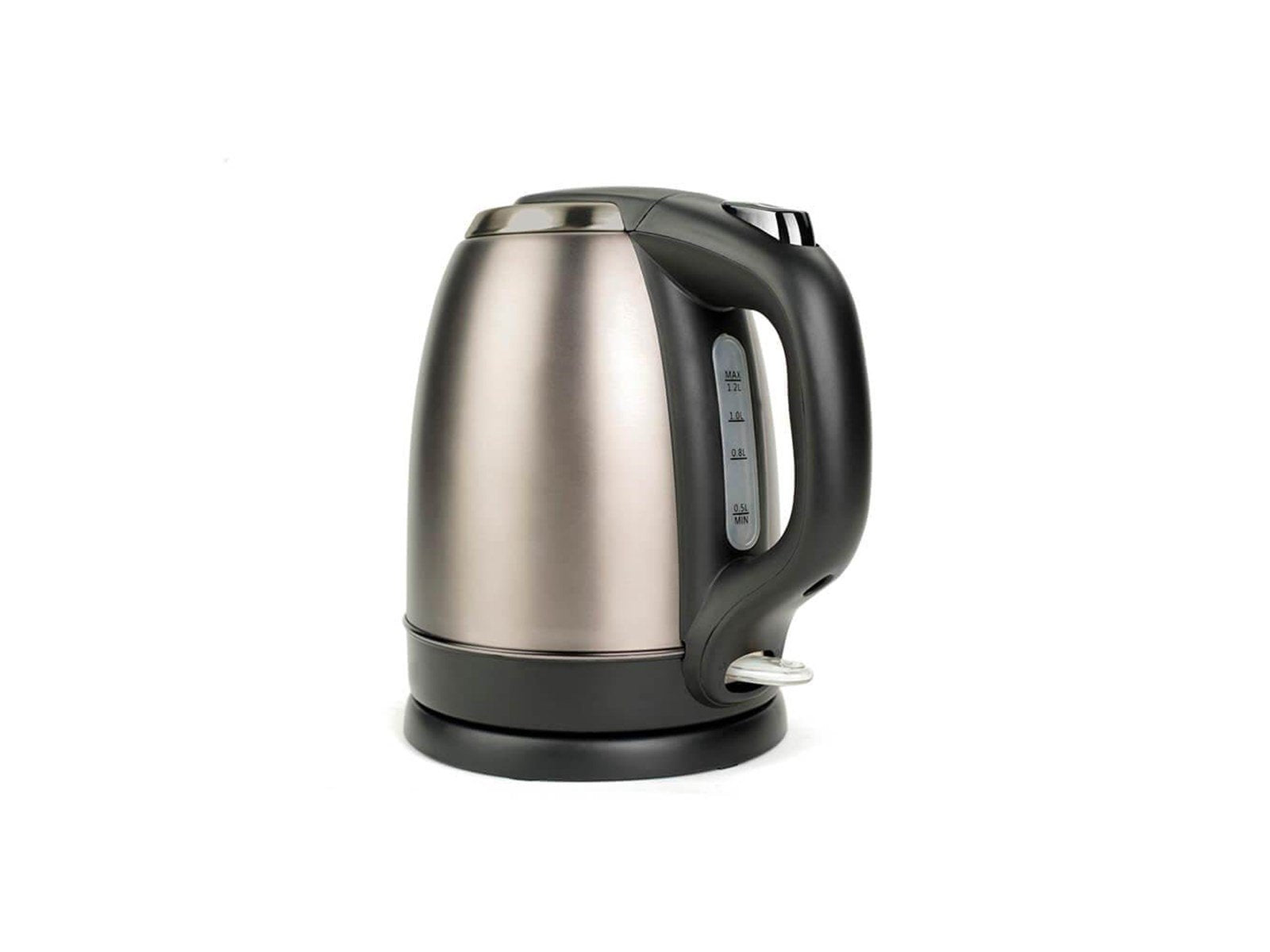 Black & Decker Wasserkocher Kettle 1.2L Brushed Steel - Gebürstetes Stahl - 2200 W