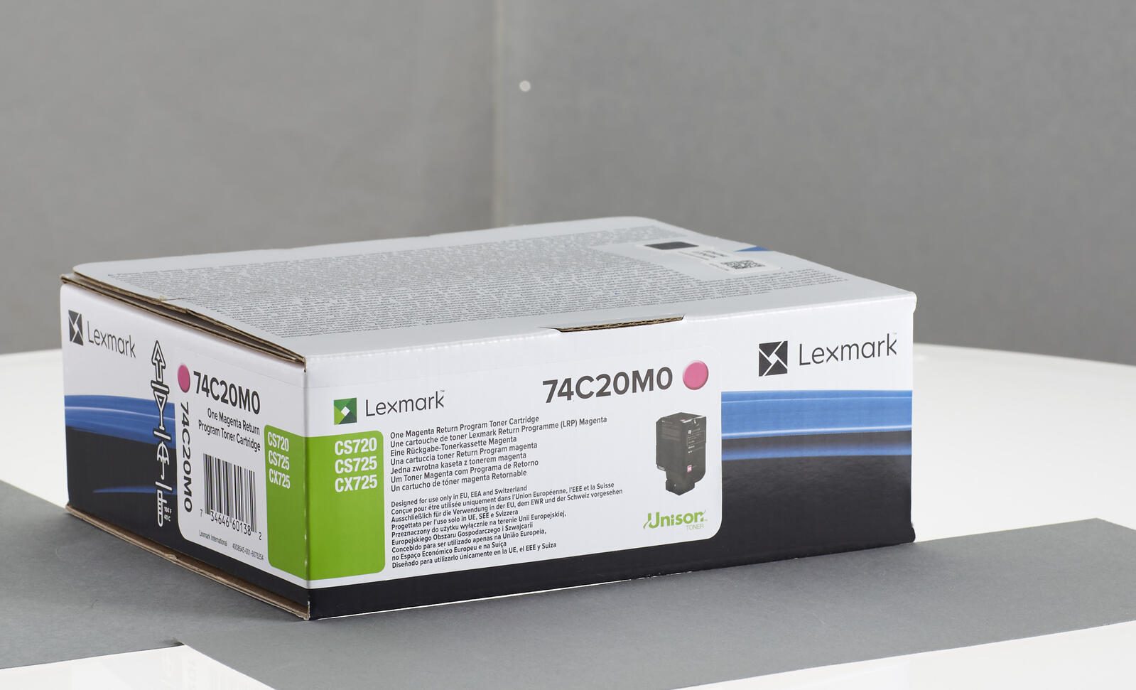 Lexmark Original Toner - magenta (74C20M0) für CS720de/dte, CS725de/dte, CX725de/dhe/dthe