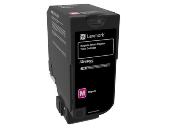 Lexmark Original Toner - magenta (74C20M0) für CS720de/dte, CS725de/dte, CX725de/dhe/dthe