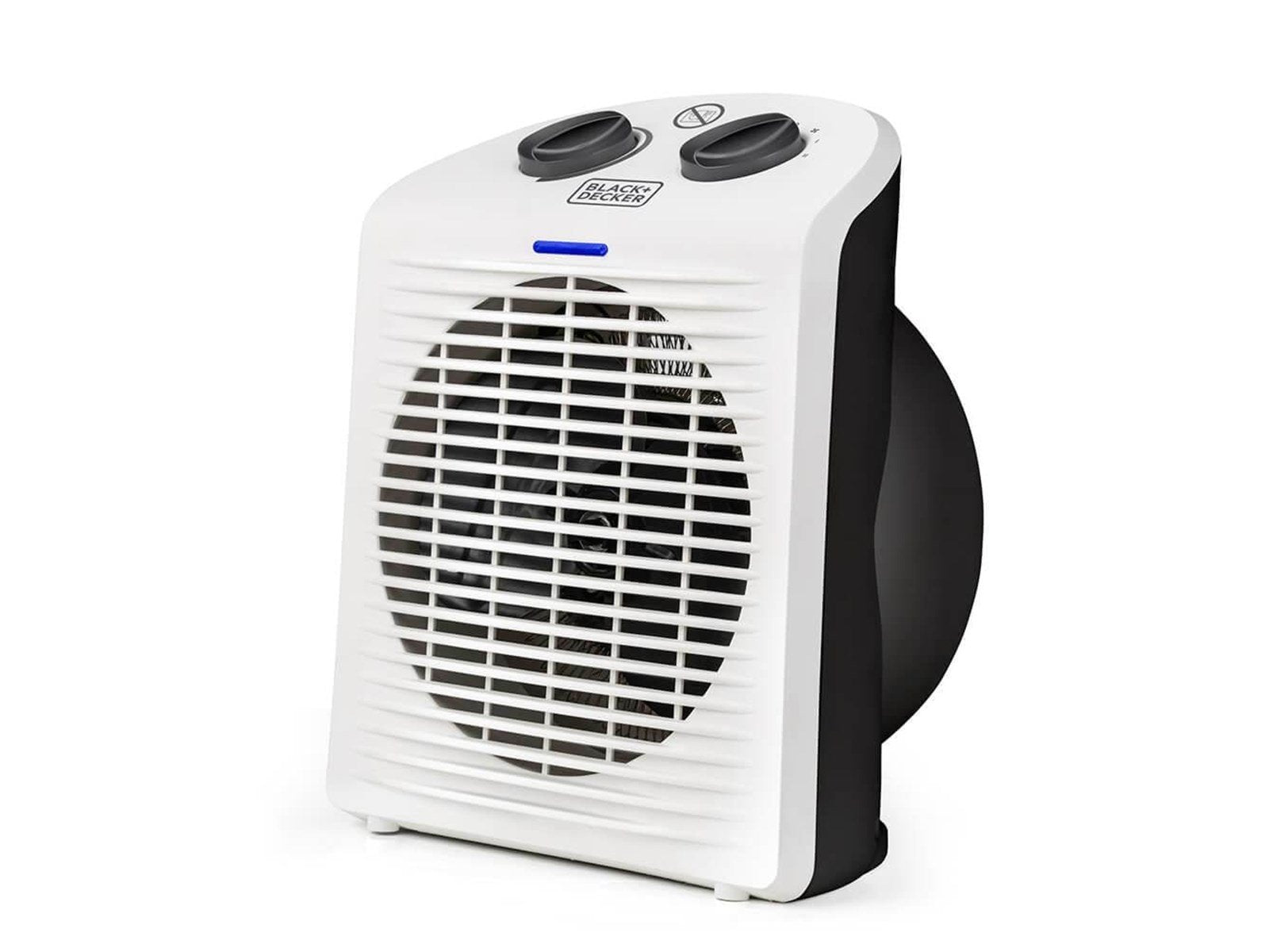 Black & Decker Fan Heater 2000W IP21 White