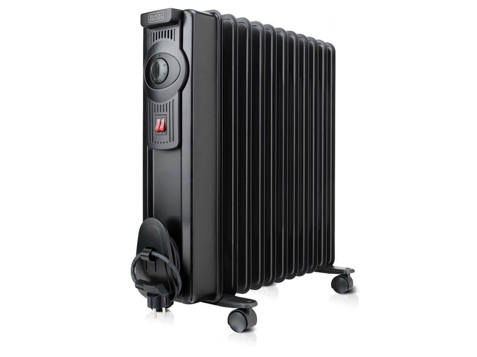 Black & Decker Oil Heater 2300W Black