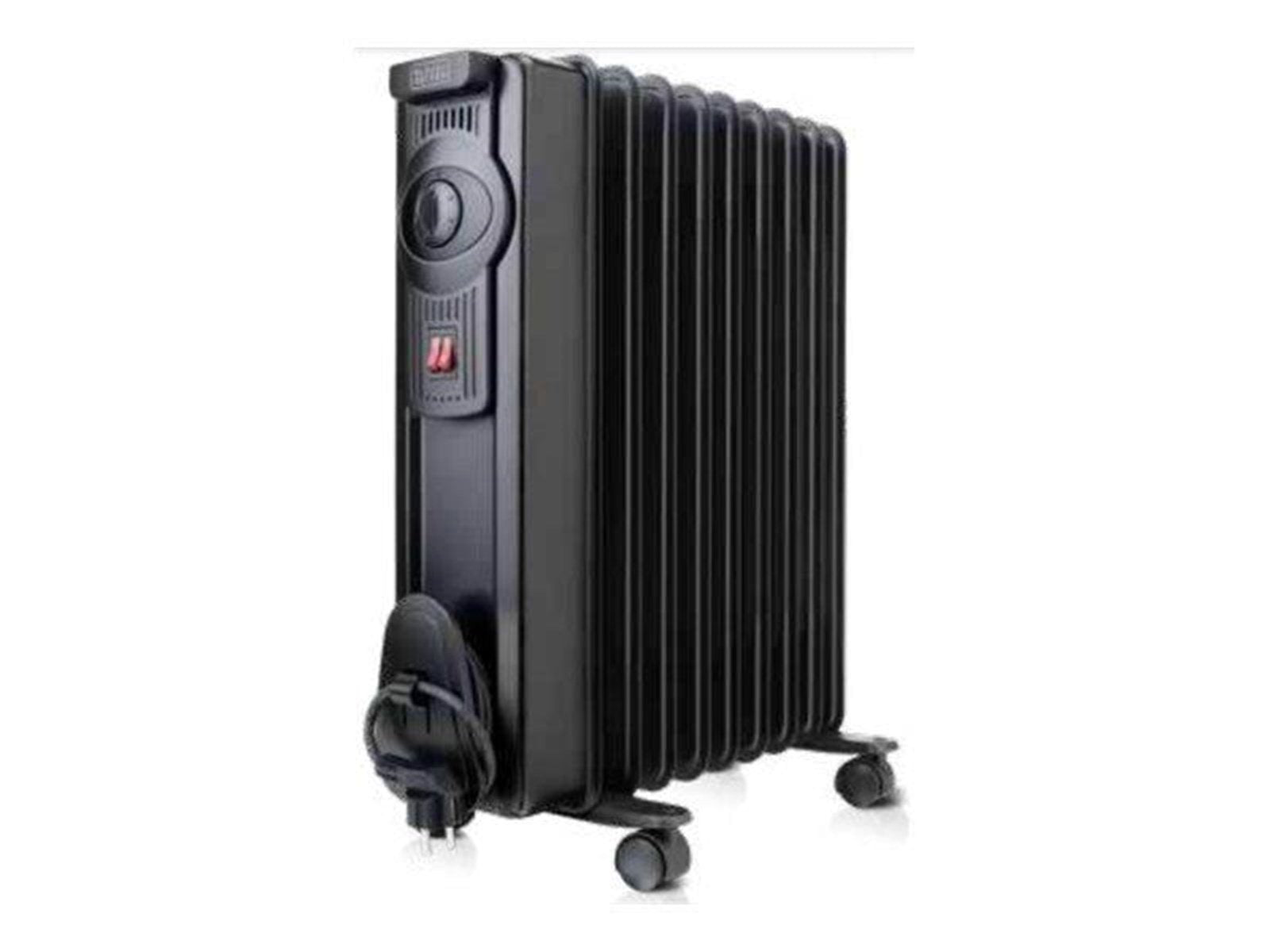 Black & Decker Oil Heater 1500W Black