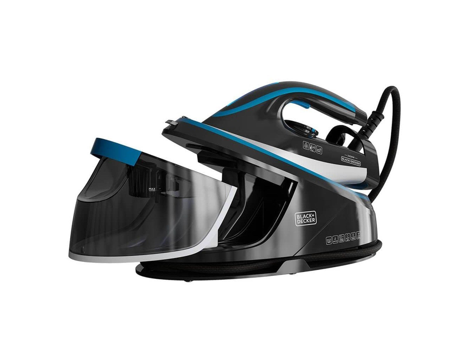 Black & Decker Dampfbügeleisen Steam Station 1.5L Black