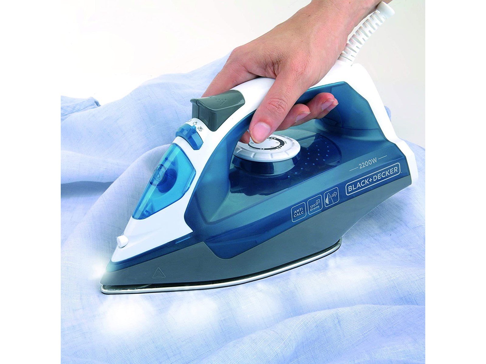 Black & Decker Dampfbügeleisen Steam iron 2200W
