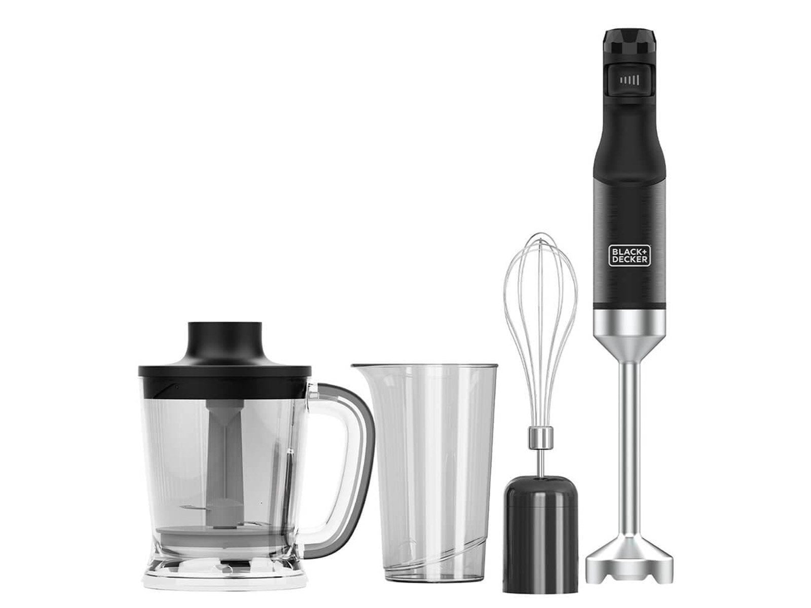 Black & Decker Stabmixer Hand Blender 1500W Black Accessories - 1500 W