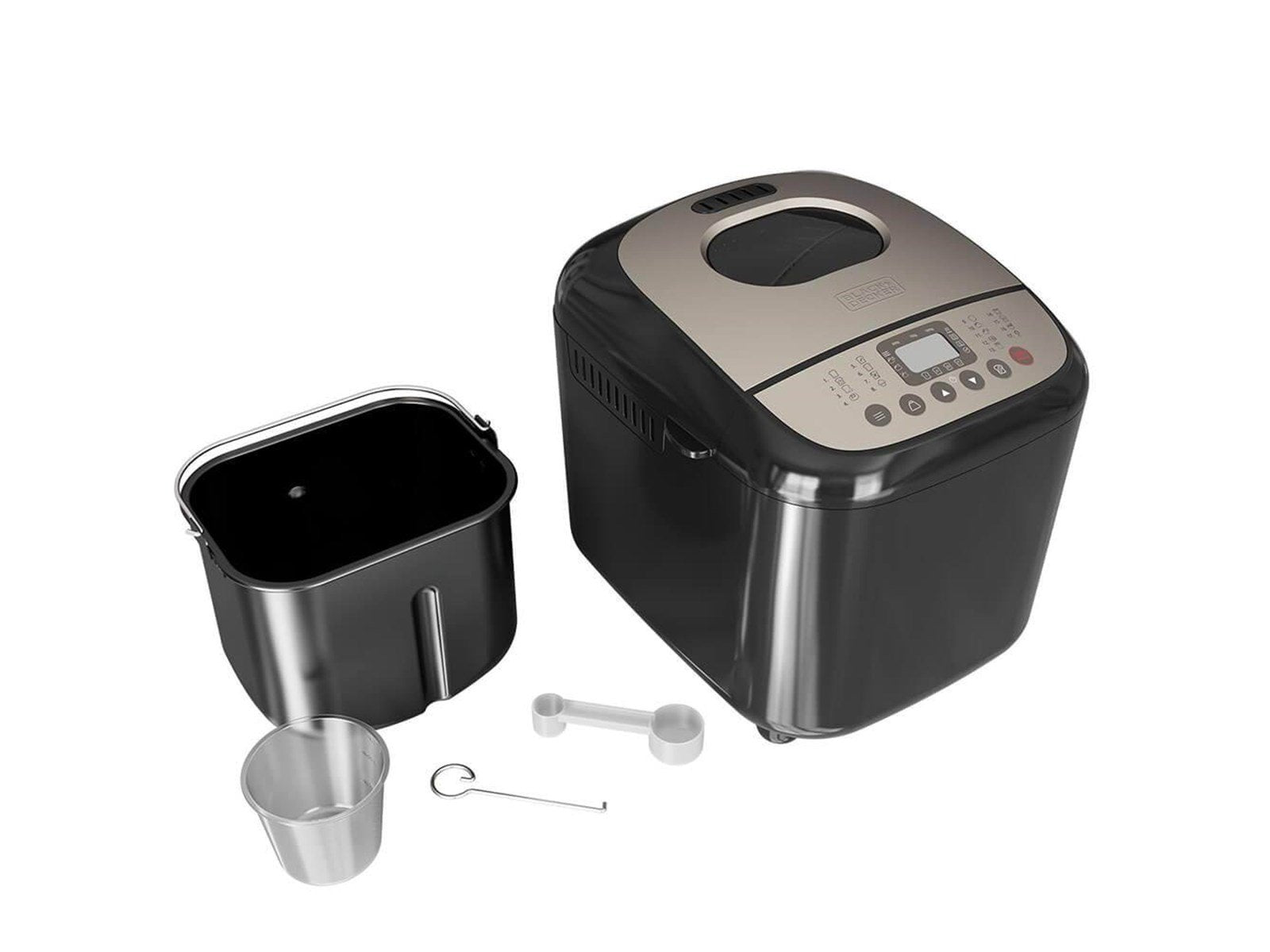 Black & Decker Brotbackautomaten Bread Maker 600W Black