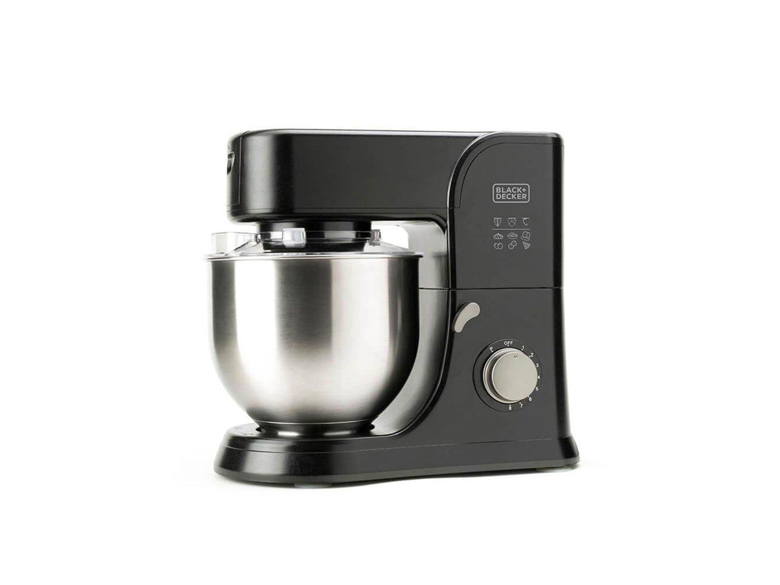 Black & Decker Küchenmaschine Stand Mixer 1000W Black